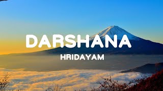 Darshana - Hridayam |  Lyrics in English