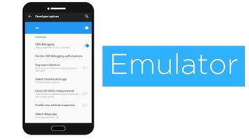 Enable USB Debugging and Android Emulator