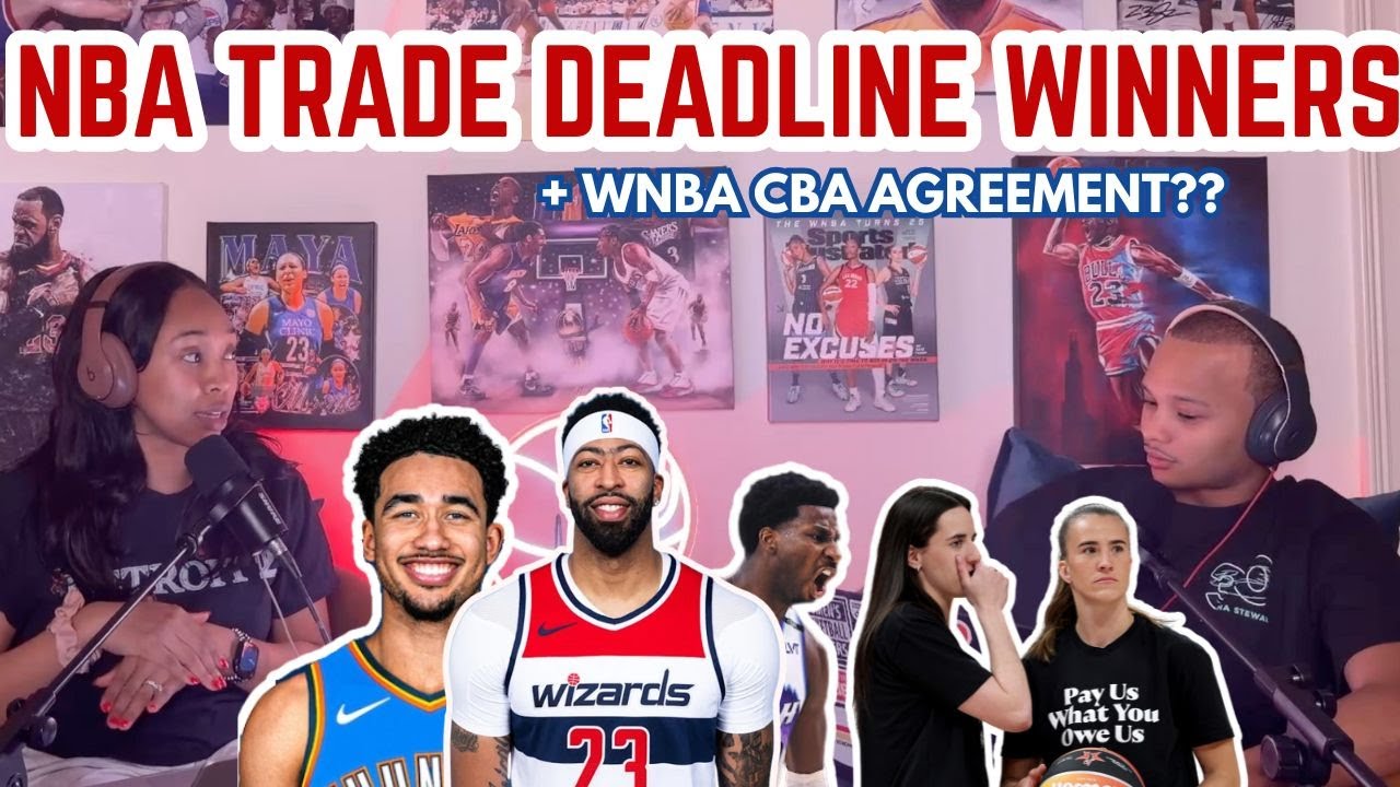 NBA Trade Shockwaves + WNBA CBA Showdown | Anthony Davis, Jaren Jackson, Jared McCain & Unrivaled