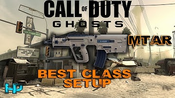 Call of Duty Ghosts: Best Class Setup: MtarX