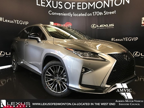 2017 Atomic Silver Lexus Rx 350 Awd F Sport Series 2 In Depth Review East Edmonton Alberta