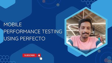 Mobile performance testing using Perfecto #mobileapptesting