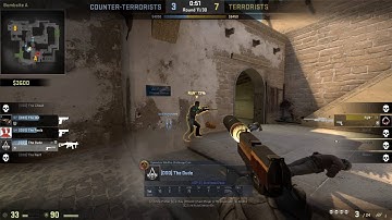 CS GO: Ace! USP Fail and Funny Ending [Mirage]