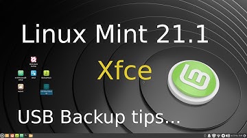 Linux Mint 21.1 - Xfce - tips on Automated USB Backups.