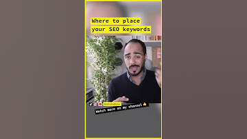 Where to Place Keywords (For Beginners) 2023 🔎 Introduction to Search Engine Optimization