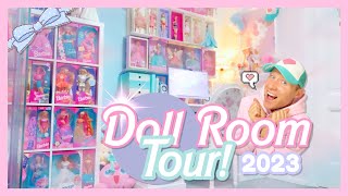 Room Tour 2023 🎀 My Barbie Doll Collection!