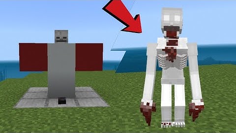 How To Spawn SCP 096 In Minecraft Pocket Edition!