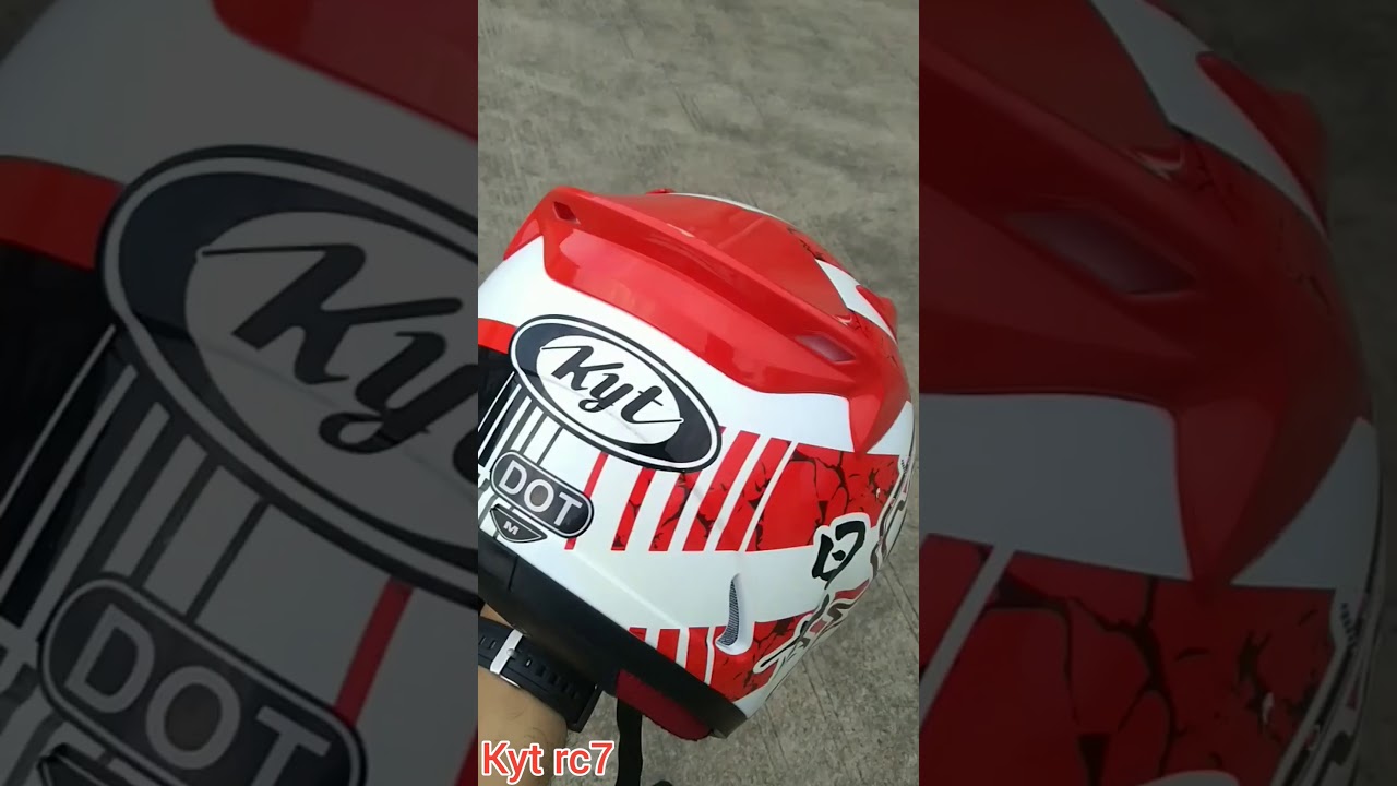 Logo Kyt Rc7 - Pemasangan flat visor kyt r10 di kyt rc10 ...