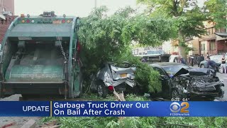 Garbage Truck Driver Free On Bail After Wild Ride