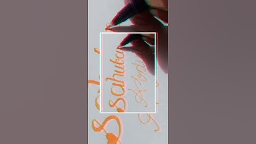 Calligraphy style writing subscribers request name 