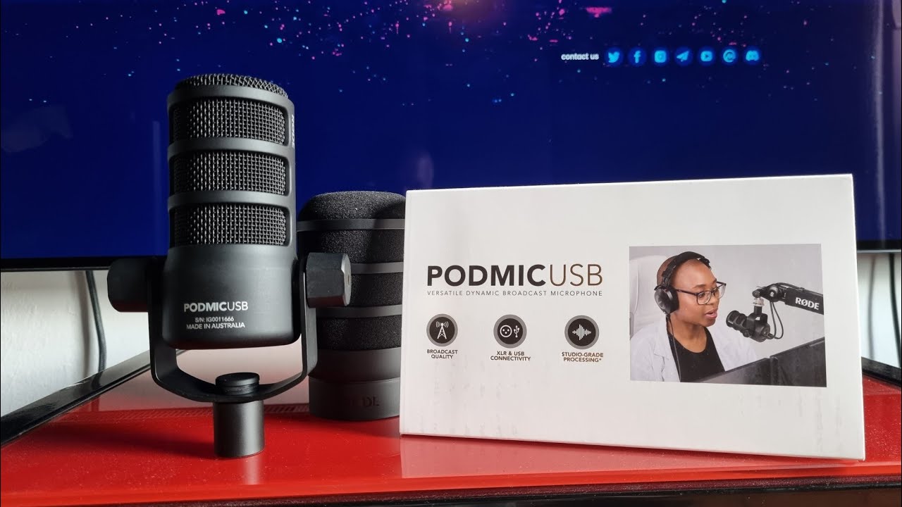 RODE PODMIC USB VS YETI X 