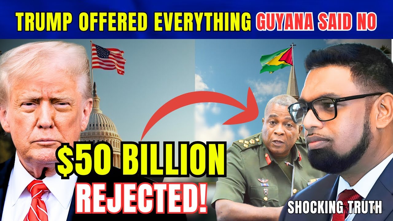 «Трамп предложил Гайане 50 миллиардов долларов. Их ответ потряс весь мир»