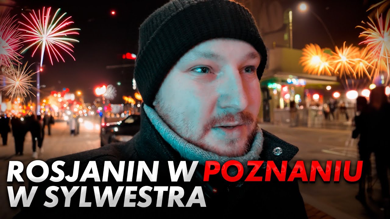 Rosjanin świętuje nowy rok w Poznaniu