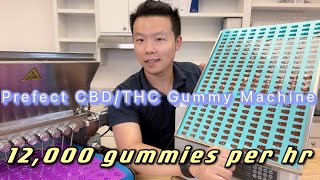 GPE Desktop Gummy machine for CBD and THC gummies