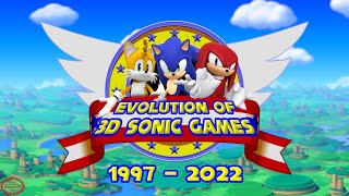 Evolution of 3D Sonic Games (1997 - 2022)