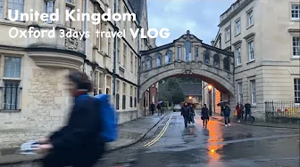 I went to Oxford and the Cotswolds in England for three days