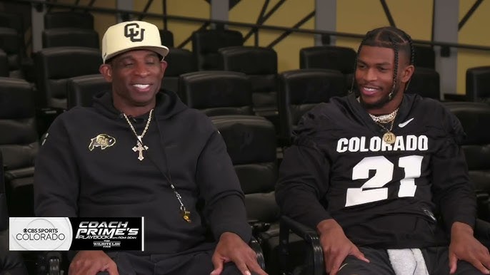 Colorado's Deion Sanders shares his line of sunglasses with ESPN First Take  co-hosts Stephen A. Smith and Shannon Sharpe after Colorado State coach  blasted him over shades