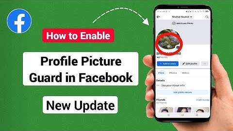 How to Enable Profile Picture Guard in Facebook - New Steps 2024 ||