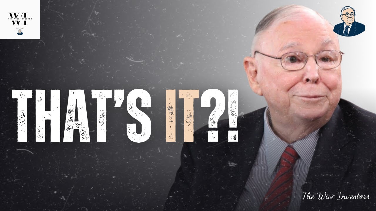 Charlie Munger: How Many People Actually Invest In The Stock??