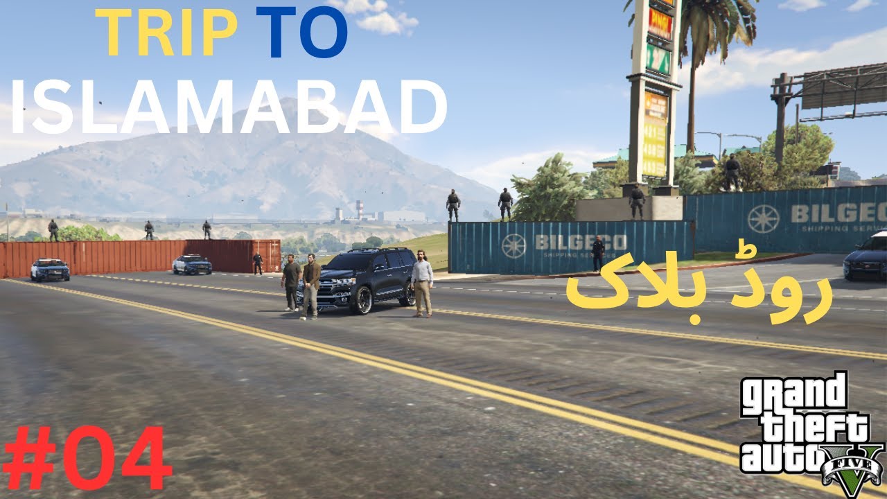 Trip to Islamabad 🚗 But Roads Are Blocked 😱 | GAME OF POWER #04 | GTA V