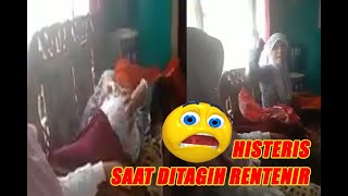 VIRAL EMAK-EMAK NANGIS HISTERIS DITAGIH HUTANG RENTENIR