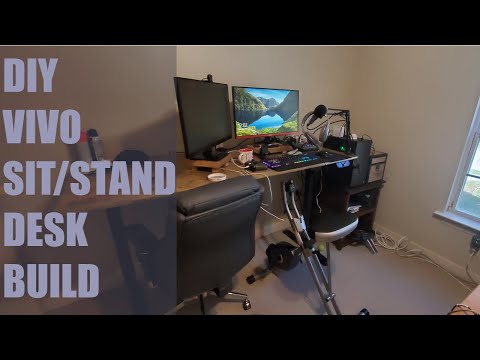VIVO Sit/Stand Electric Desk DIY Build @Matt_Does_How_To