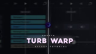 Smooth turbulent warp effect tutorial on alight motion (+Preset)