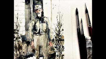 Step by Step Figure Painting Techniques in Watercolor -   with Chris Petri