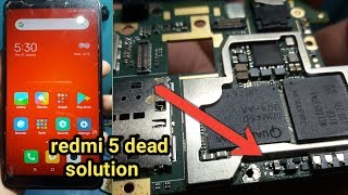 redmi 5 dead solution||redmi 5 shorting point