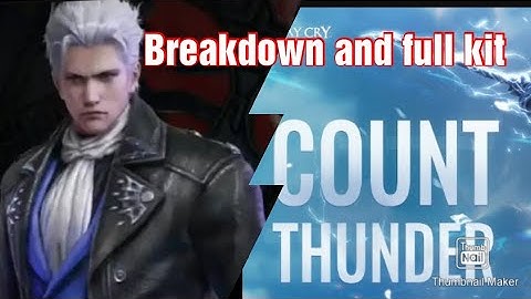 Count Thunder SSS Limited Legendary Hunter breakdown Talents EX rank Hell weapon Devil May Cry POC