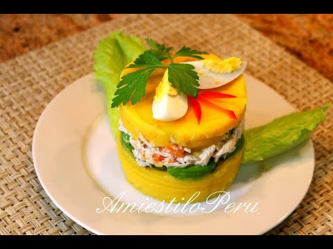 CAUSA RELLENA♥️🇵🇪 CON POLLO