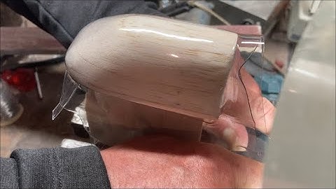 How to make a canopy for RC plane