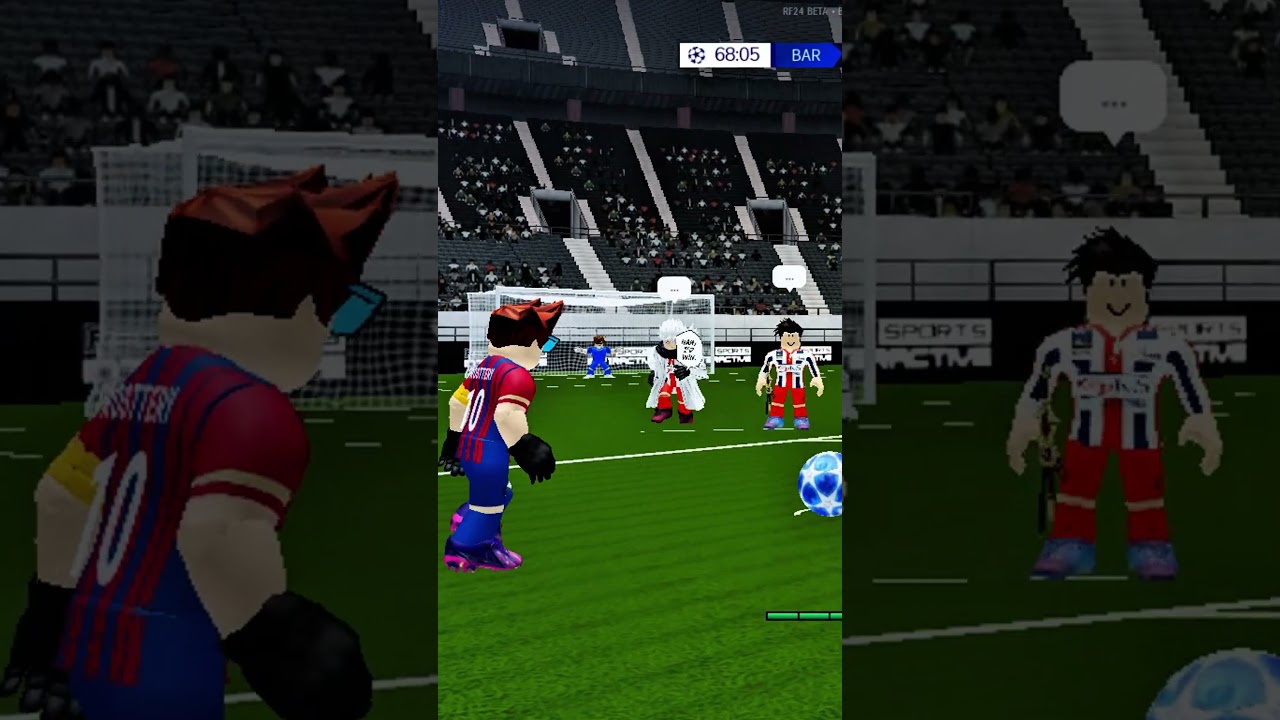 Edit Amassando no Real Futbol 24 do Roblox