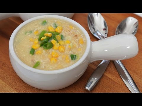 Chinese Chicken Corn Soup Recipe/Home Kitchen with Rabia.. 