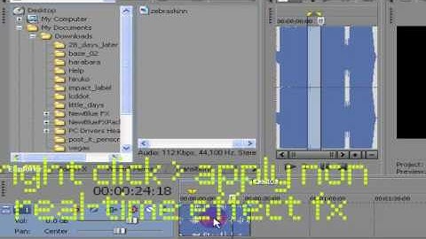 Sony Vegas Tutorial - Audio (Pitch-Shift)