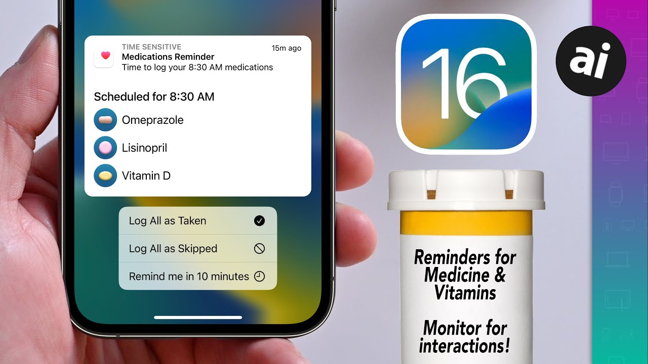 Apple Health  Heart rate, Medications, Sleep