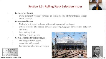Chapter 2 | Section 1 B |  Railway Rolling Stock System - Systems & Components