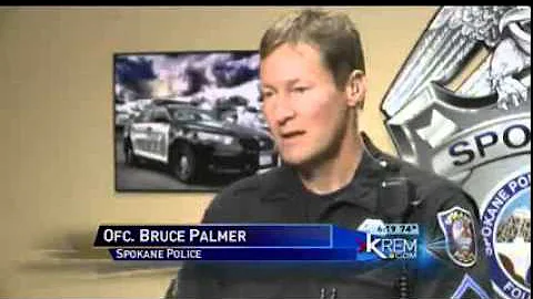 Ofc. Palmer saves drowning man KREM 06 09 2014 18 18 36