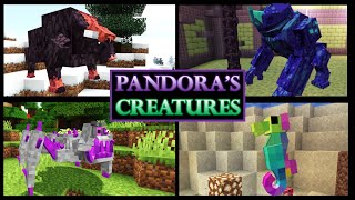 Every Mob in the Pandora's Creatures Mod