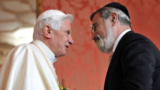 Rabbi Sacks welcomes Pope Benedict XVI to Britain on behalf of the faith communities