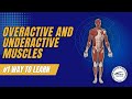 1 way to learn anything  nasm overactive  underactive muscles  nasmcpt exam prep