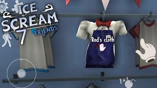 Ice Scream 7 Friends lis Fan Made Gameplay With Main Door Ending || Ice Scream 7 Fan Made Resimi