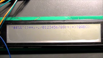 PC4004-A LCD using LiquidCrystal440 Library and Arduino Mega