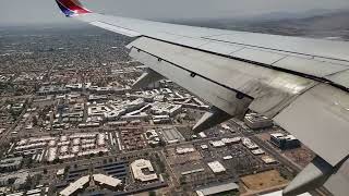 Southwest 783 LGB-PHX Landing