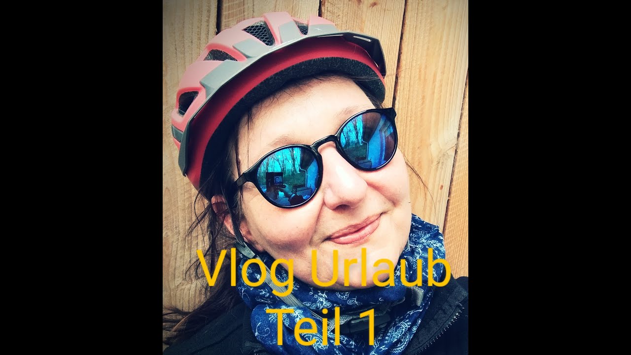 #vlog  Urlaub Teil1 Fahrradtour,Holz spalten ,walken,Rewe Mini Haul
