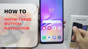 Samsung Galaxy A05/A05s | How to Show Navigation Button | How To Bring Back The Samsung Back Button