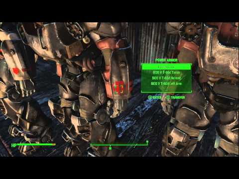 All Brotherhood Of Steel Power Armor Fallout 4