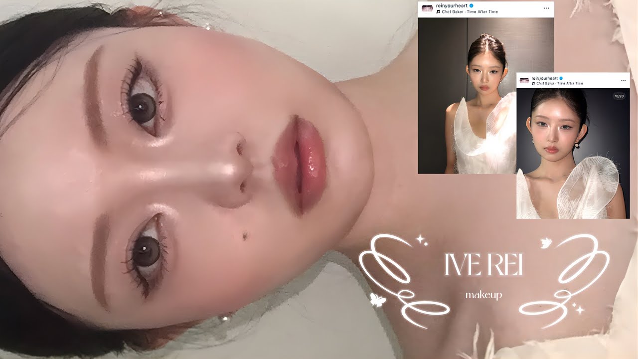 IVEのレイ様の前髪なしが優勝すぎだって？✨綺麗と可愛いを兼ね備えれるレイ様風メイク💄아이브 레이 커버메이크업/IVE REI MAKEUP
