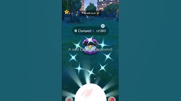 RARE Shiny Clamperl Catch ✨ Pokémon GO Shiny | Insane Rare Shiny Pokémon Shorts