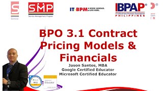 Fundamentals of BPO 1 Lecture 7 Contract  Pricing Models & Financials